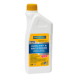 АНТИФРИЗ RAVENOL TTC G11 -75C КОНЦЕНТРАТ 1,5кг