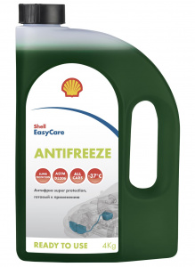 Антифриз SHELL SUPER PROT. зел. (4л)
